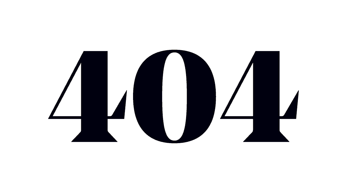 404 — page not found
